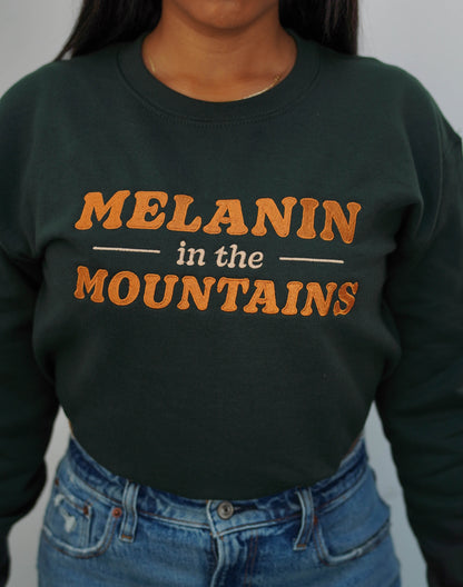 Melanin in the Mountains Sweater